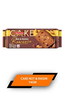 Britania Gobbles Cake Nut & Raisin 140gm